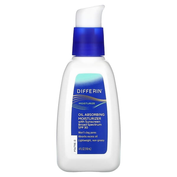 Differin Olie Absorberende Moisturizer met SPF 30 - 118ml