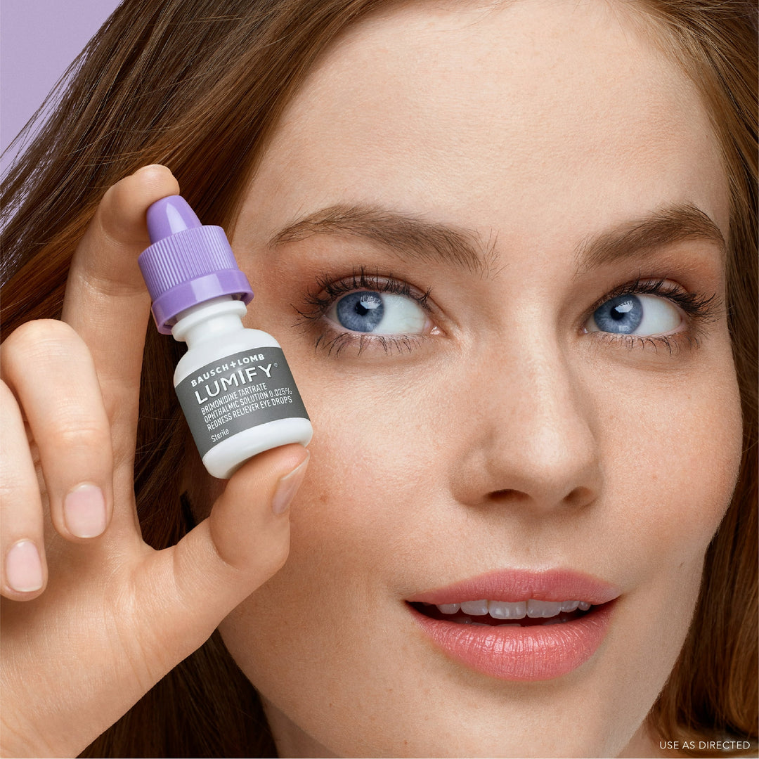 Lumify - Bausch + Lomb - Oogdruppels Tegen Hooikoorts - Rode Ogen - Geïrriteerde Ogen - 2.5ml