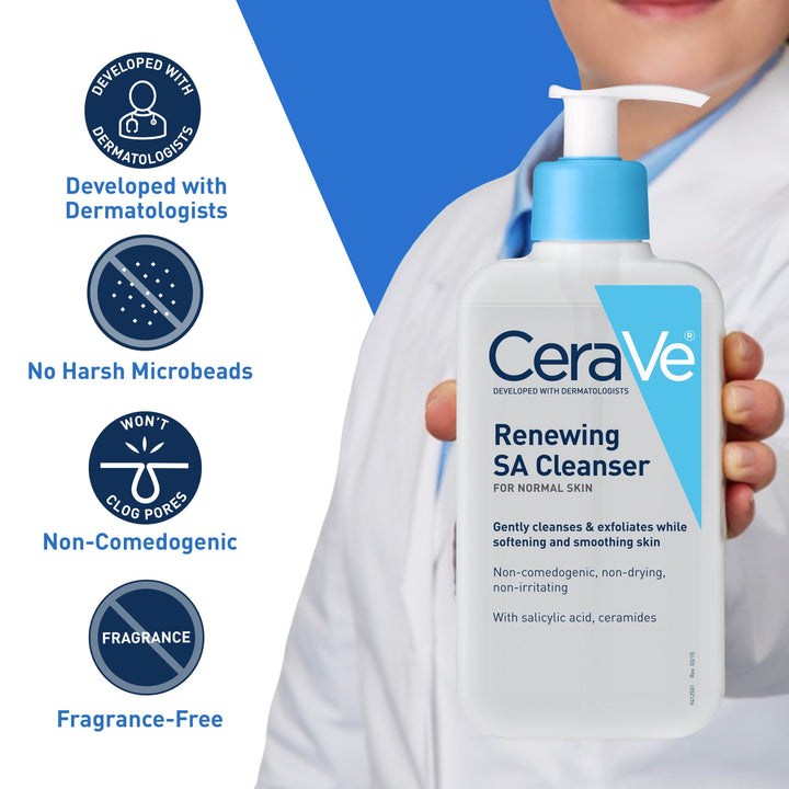CeraVe - Nettoyant rénovateur SA - 355 ml