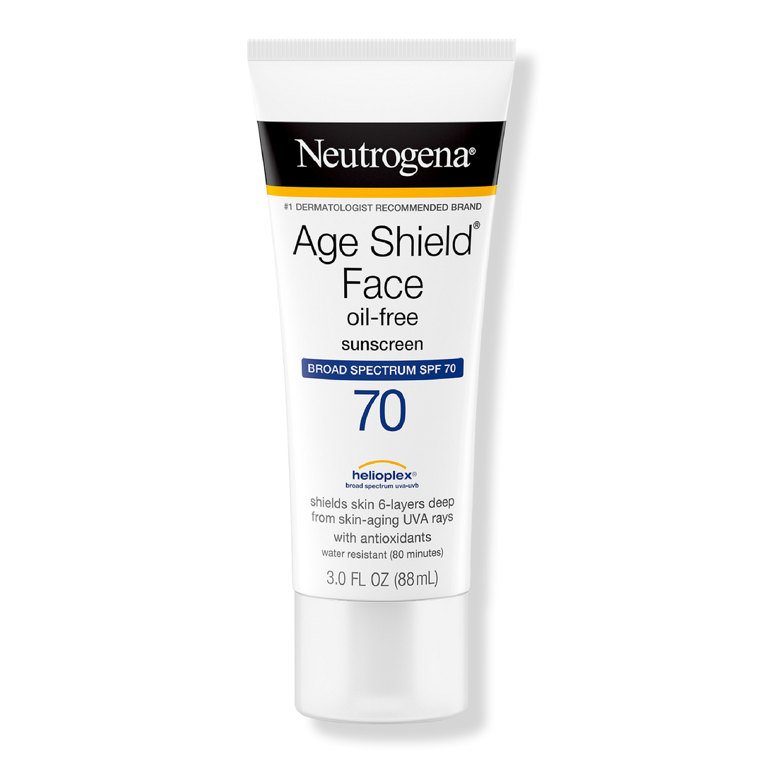 Neutrogena - Age Shield Face Oil-Free Oxybenzone-Free Sunscreen - SPF 70 - 88ml