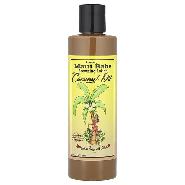 Maui Babe Amazing Browning Lotion with Coconut Oil