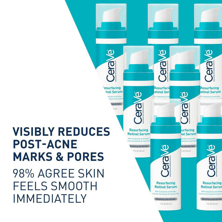 CeraVe - Sérum au rétinol pour les marques post-acné et la texture de la peau - 30 ml