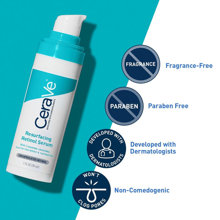 CeraVe - Sérum au rétinol pour les marques post-acné et la texture de la peau - 30 ml