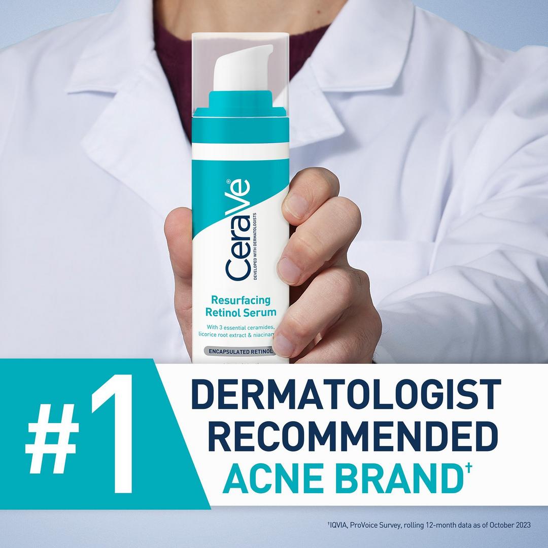 CeraVe - Sérum au rétinol pour les marques post-acné et la texture de la peau - 30 ml