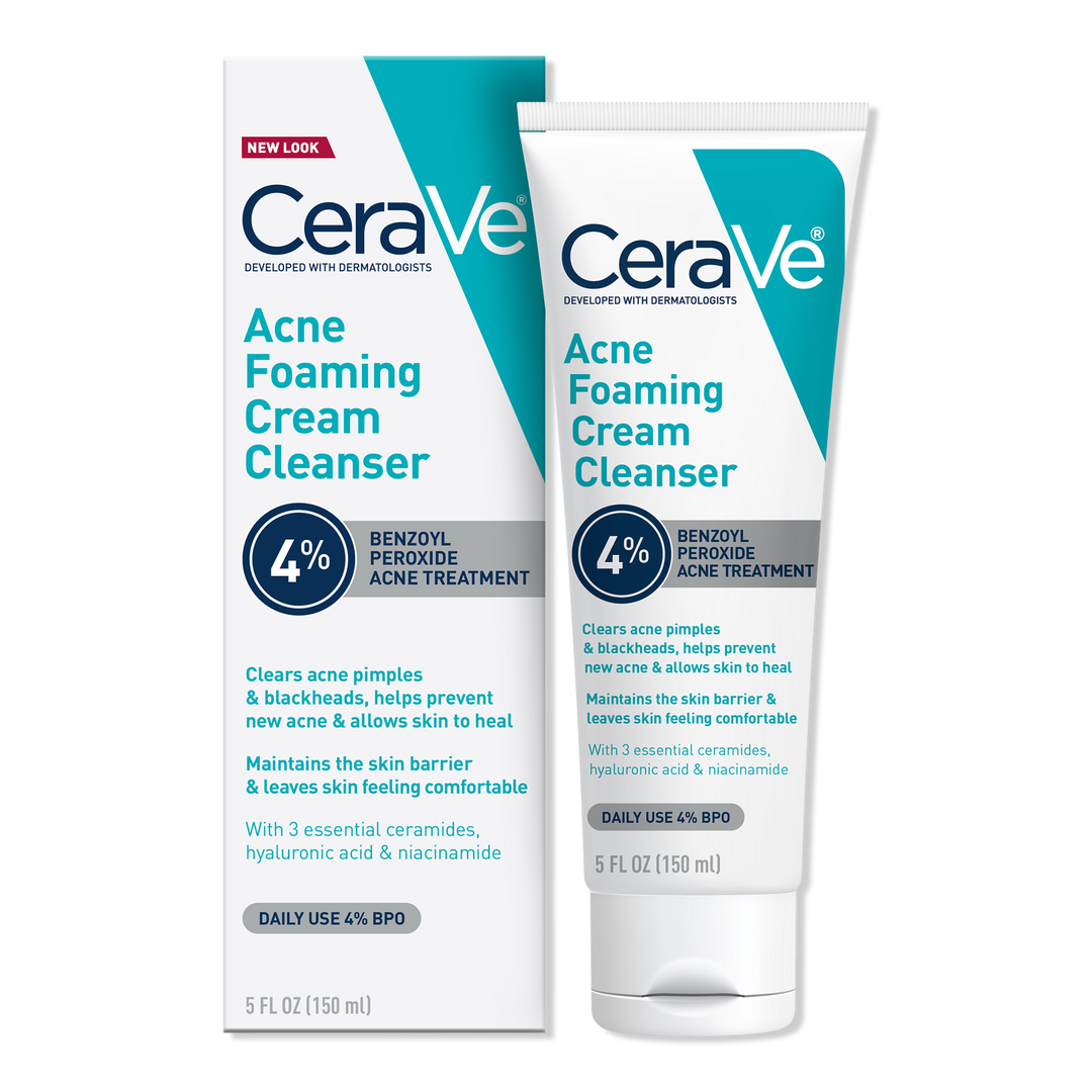 CeraVe Acne Foaming Cream Cleanser