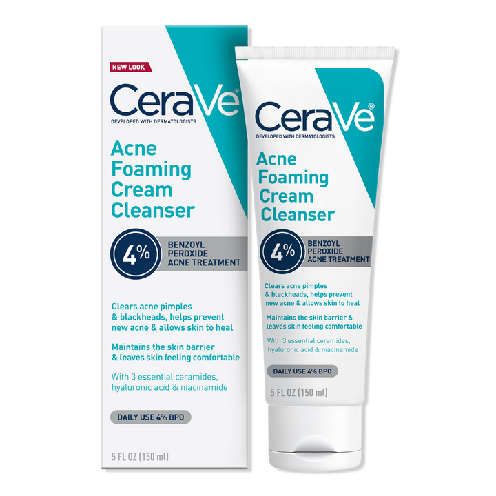 CeraVe Acne Foaming Cream Cleanser