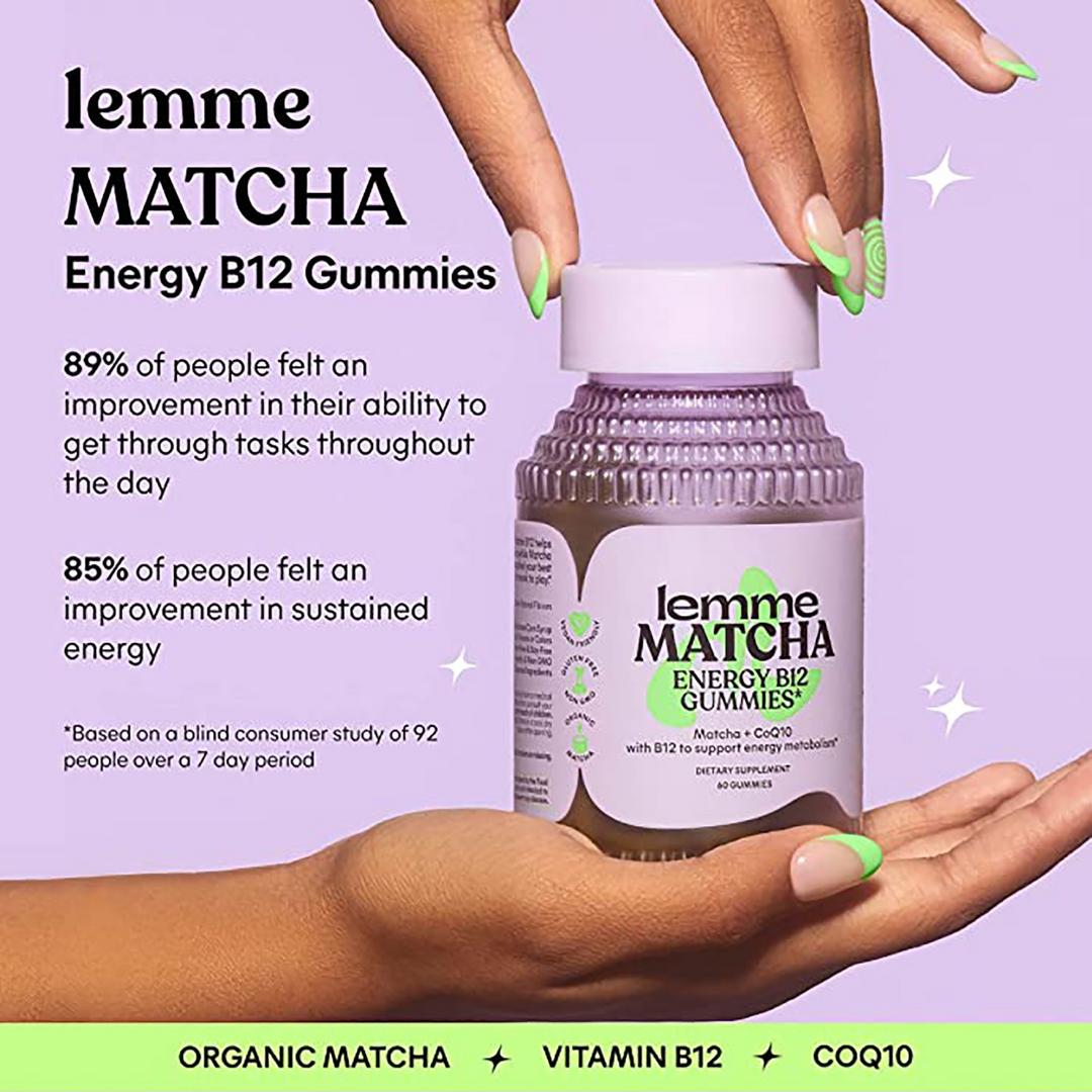 Lemme Matcha Superfood Energie Gummies