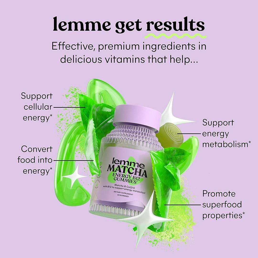 Lemme Matcha Superfood Energie Gummies