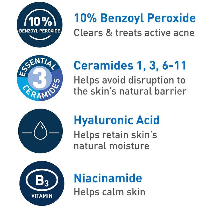 CeraVe Acne Foaming Cream Wash