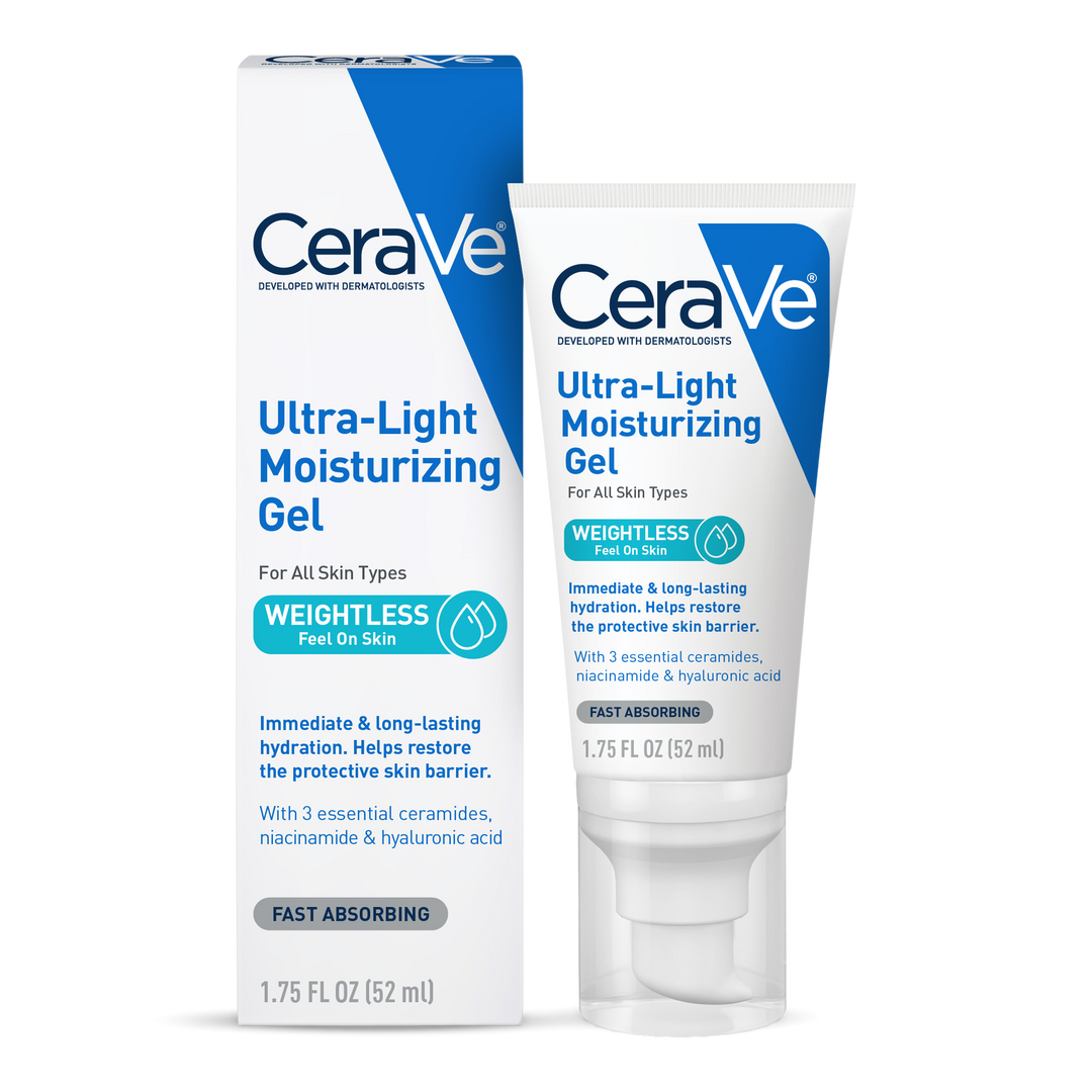 CeraVe - Gel visage ultra-léger à l'acide hyaluronique - 52 ml