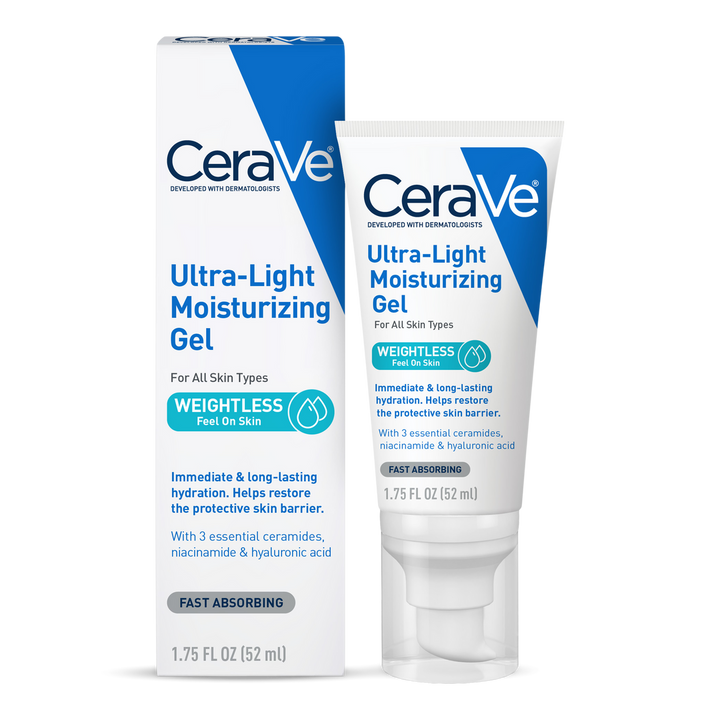 CeraVe - Gel visage ultra-léger à l'acide hyaluronique - 52 ml