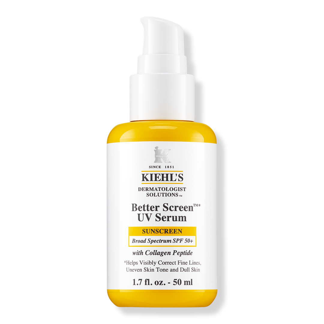 Kiehl's - Better Screen UV Serum SPF 50+ Collageenpeptide - Veroudering - Verbetert de huid - Uitstraling - 50 ml
