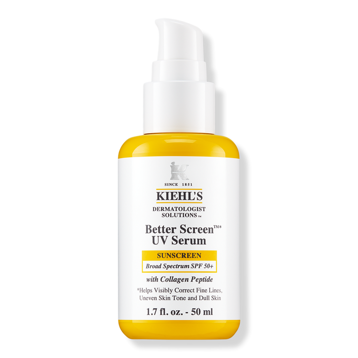 Kiehl's - Better Screen UV Serum SPF 50+ Collageenpeptide - Veroudering - Verbetert de huid - Uitstraling - 50 ml