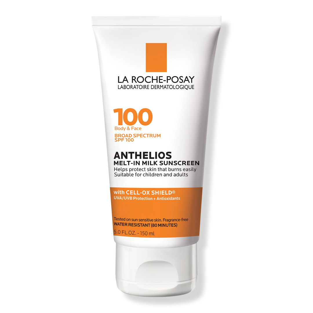 La Roche-Posay Anthelios Melt-in Milk Body & Face Sunscreen Lotion SPF 100