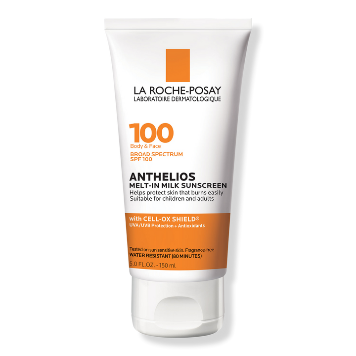 La Roche-Posay Anthelios Melt-in Milk Body & Face Sunscreen Lotion SPF 100