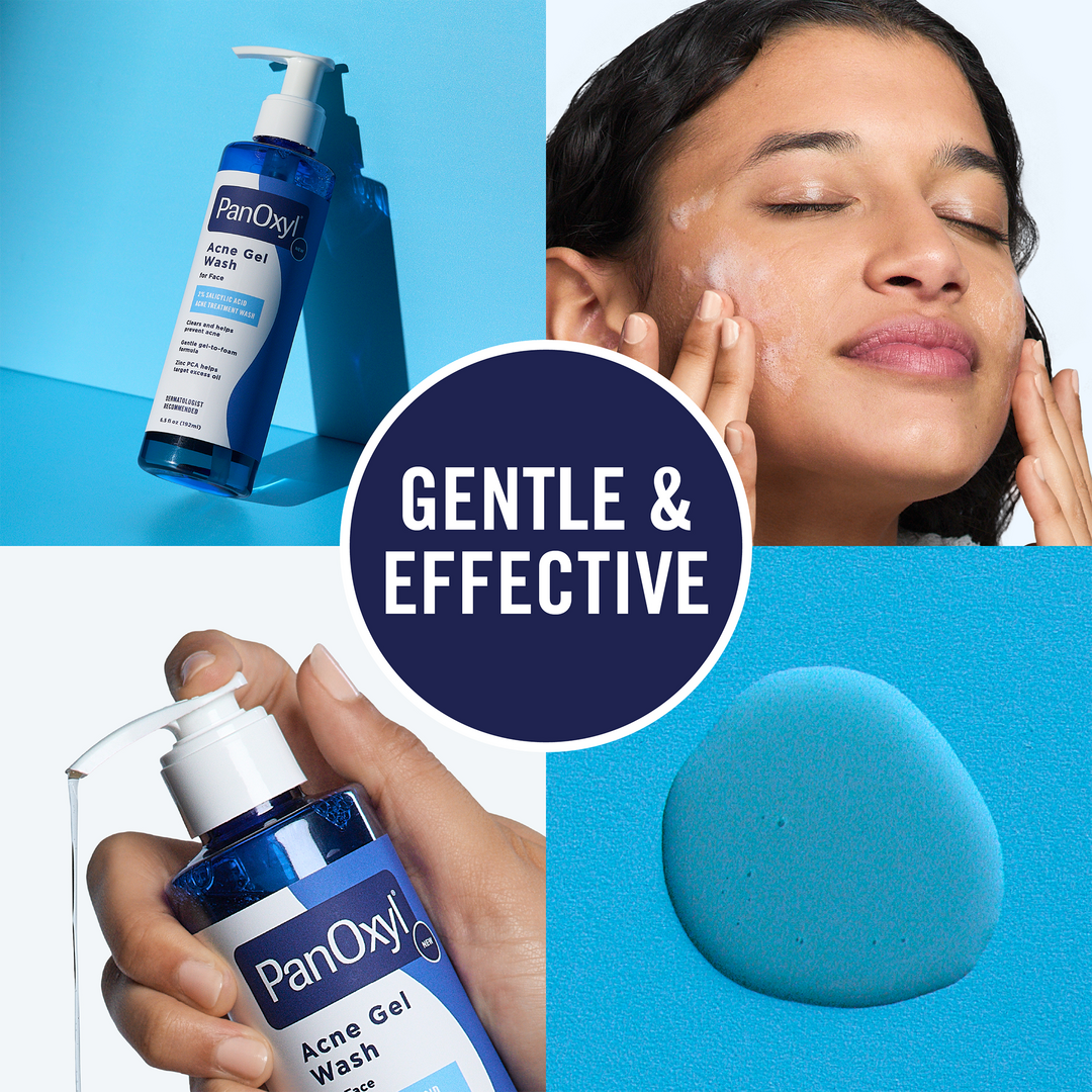 PanOxyl Acne Gel Wash for Face with Salicylic Acid