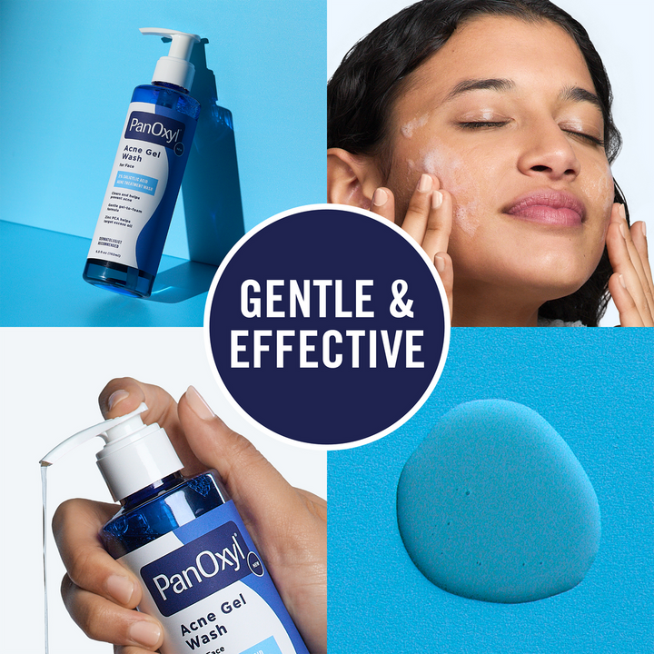 PanOxyl Acne Gel Wash for Face with Salicylic Acid
