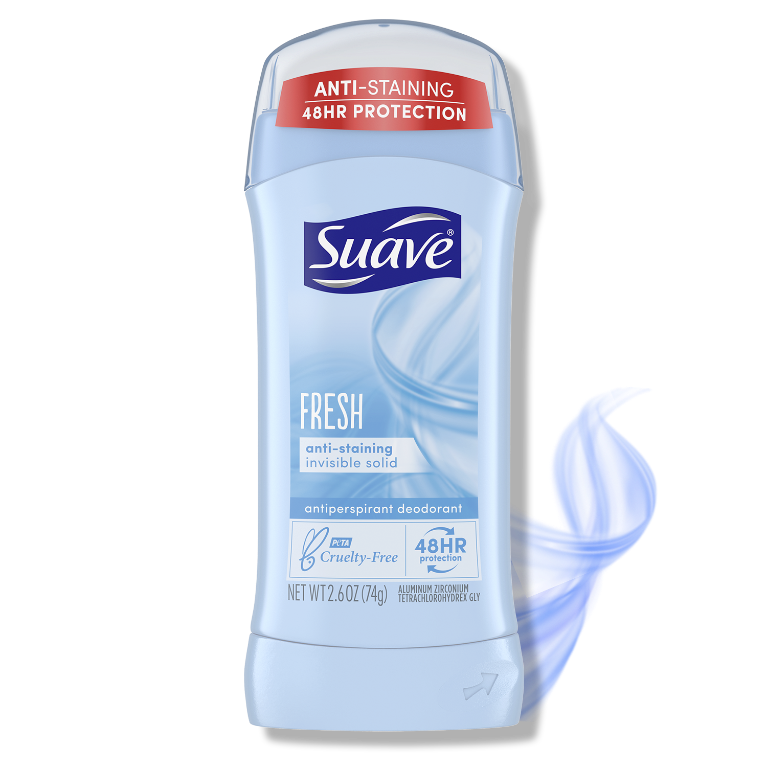Suave - Fresh Invisible Solid Deodorant Stick