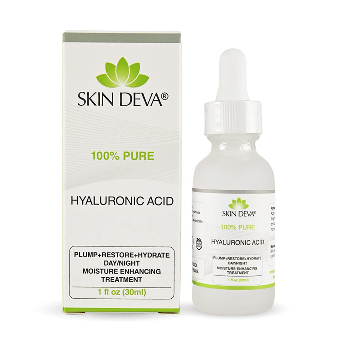 Skin Deva 100% Pure Hyaluronic Acid Serum Deep Hydration & Plump