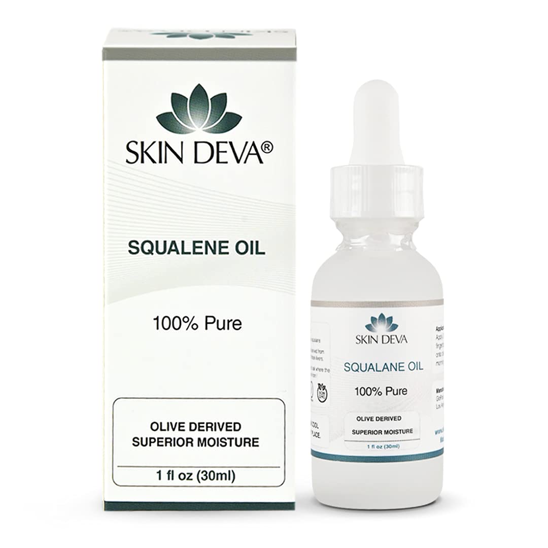 Skin Deva 100% Pure Organic Squalane Oil Lightweight Moisturizer