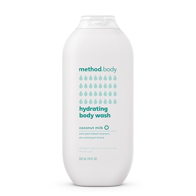 Gel douche Method - Lait de coco hydratant - 532 ml