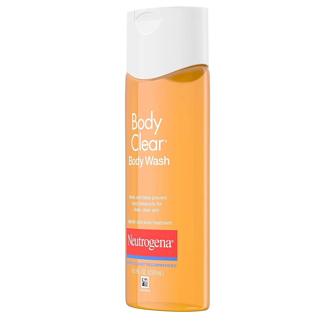 Neutrogena - Body Clear Oil-Free Body Acne Wash met salicylzuur - Verzorging voor een Heldere Huid - 250 ml