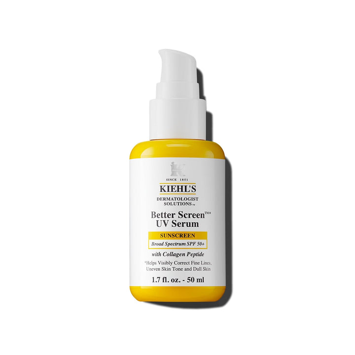 Kiehl's - Better Screen UV Serum SPF 50+ Collageenpeptide - Veroudering - Verbetert de huid - Uitstraling - 50 ml