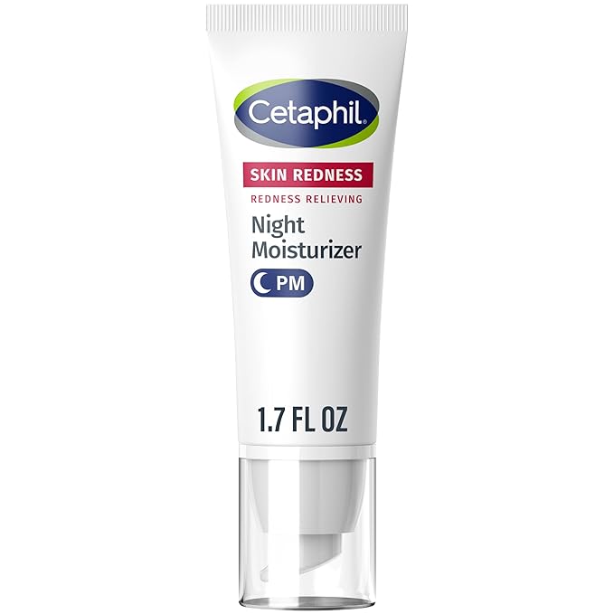 Cetaphil Night Cream, Redness Relieving Night Moisturizer - 50ml