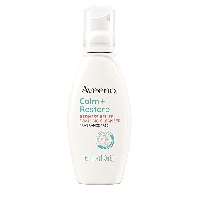 Aveeno - Calm + Restore Redness Relief Foaming Cleanser - 180ml