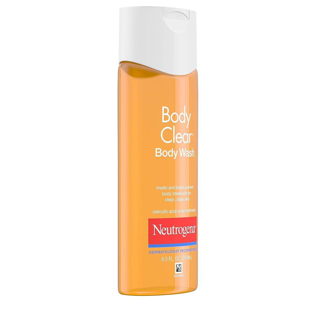 Neutrogena - Body Clear Oil-Free Body Acne Wash met salicylzuur - Verzorging voor een Heldere Huid - 250 ml