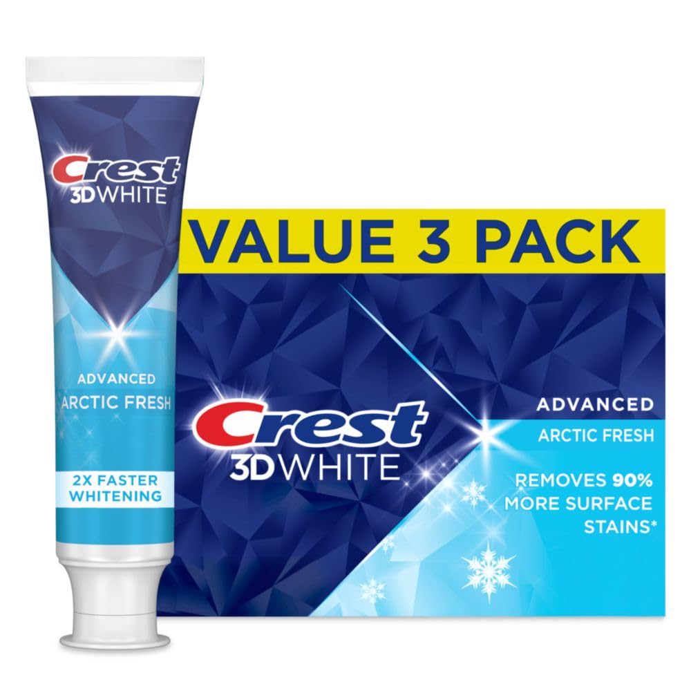 Crest 3D White Advanced Teeth Whitening Toothpaste