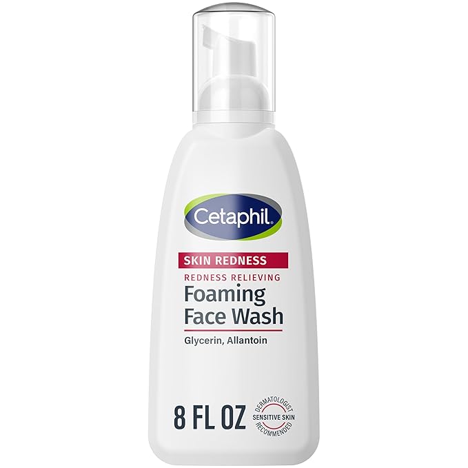 Cetaphil Redness Relieving Foaming Face Wash For Sensitive Skin - 237ml