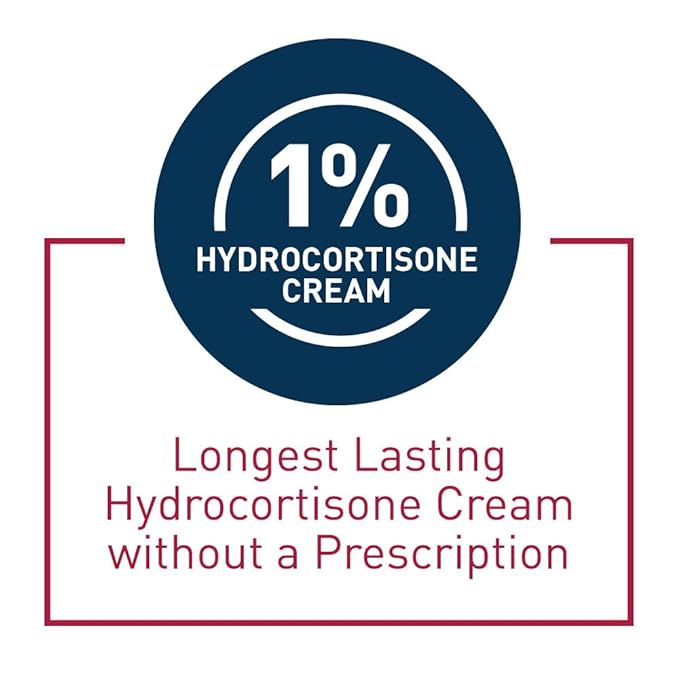 Crème CeraVe Hydrocortisone 1 % - Traitement de l'eczéma et soulagement des démangeaisons de la peau sèche - 28 g