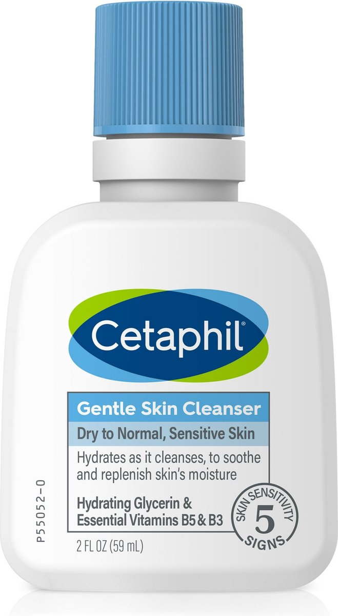 Cetaphil - Milde Huidreiniger voor Droge tot Normale, Gevoelige Huid - 59ml