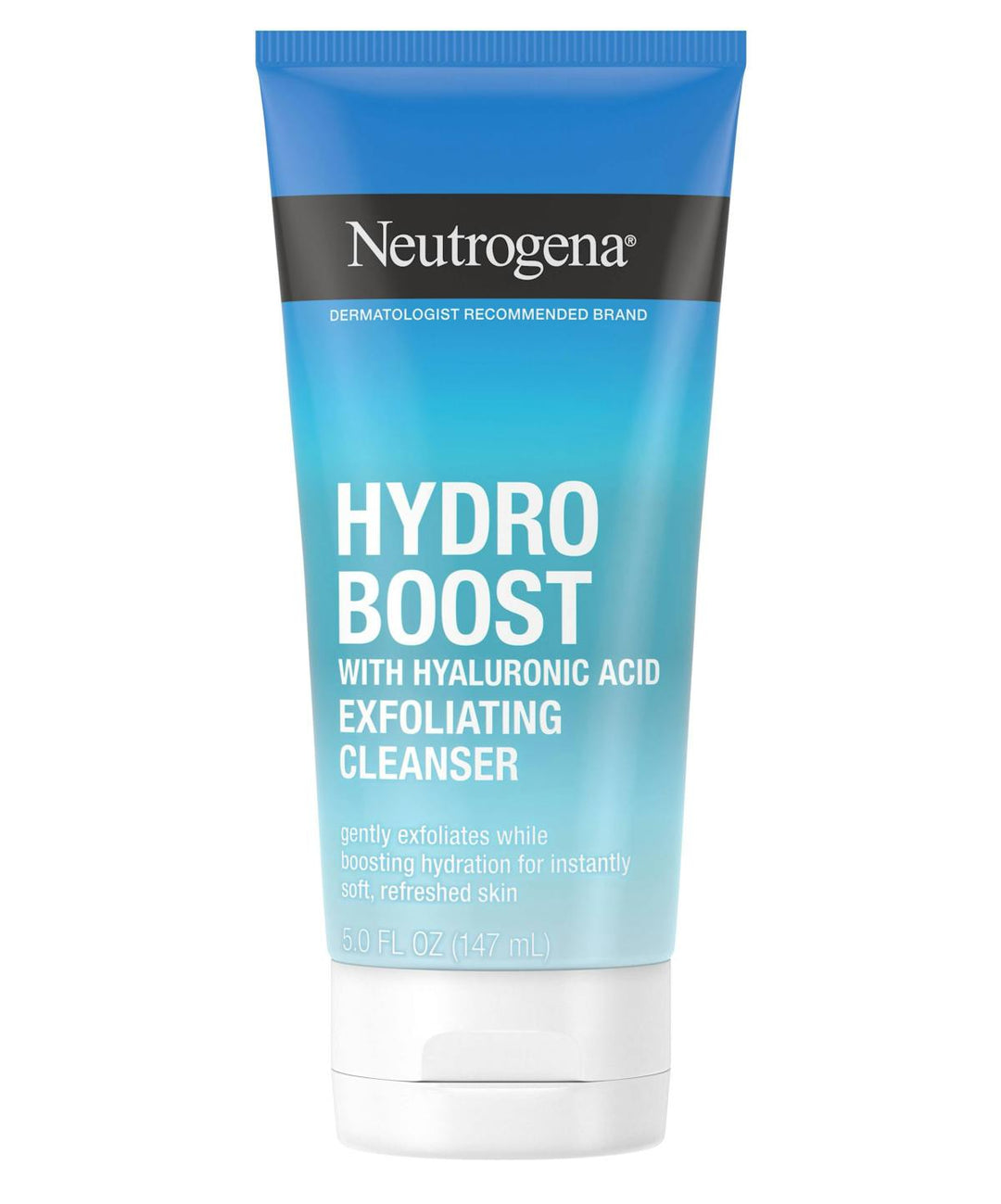 Neutrogena - Hydro Boost Daily Gel Cream Exfoliating Cleanser With Hyaluronic Acid - 147ml