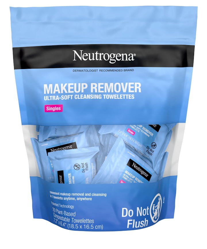 Neutrogena - Individually Wrapped Makeup Remover Cleansing Wipes