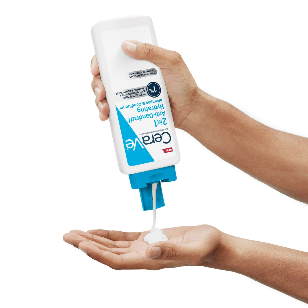 CeraVe 2-in-1 Anti-Dandruff Hydrating Shampoo and Conditioner