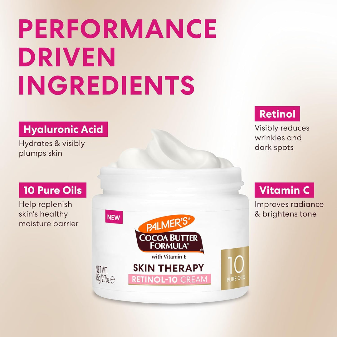 Palmer’s Cocoa Butter Formula Face Cream Skin Therapy Retinol