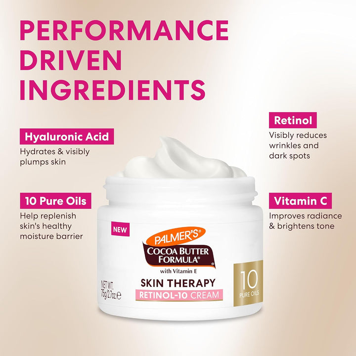 Palmer’s Cocoa Butter Formula Face Cream Skin Therapy Retinol
