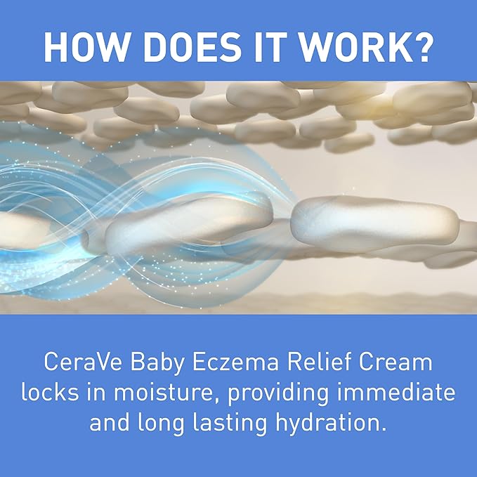 CeraVe - Crème anti-eczéma pour bébé - 142 g