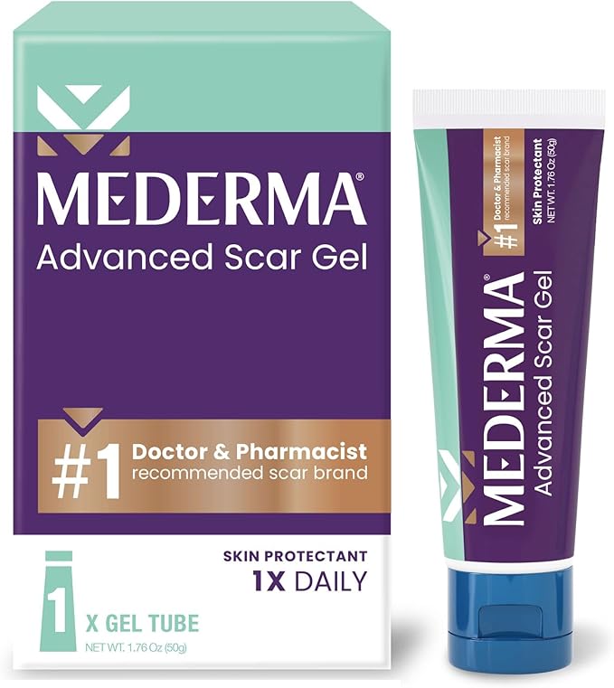 Mederma Advanced Scar Gel - Treats Old and New Scars - Reduces the Appearance of Scars from Acne