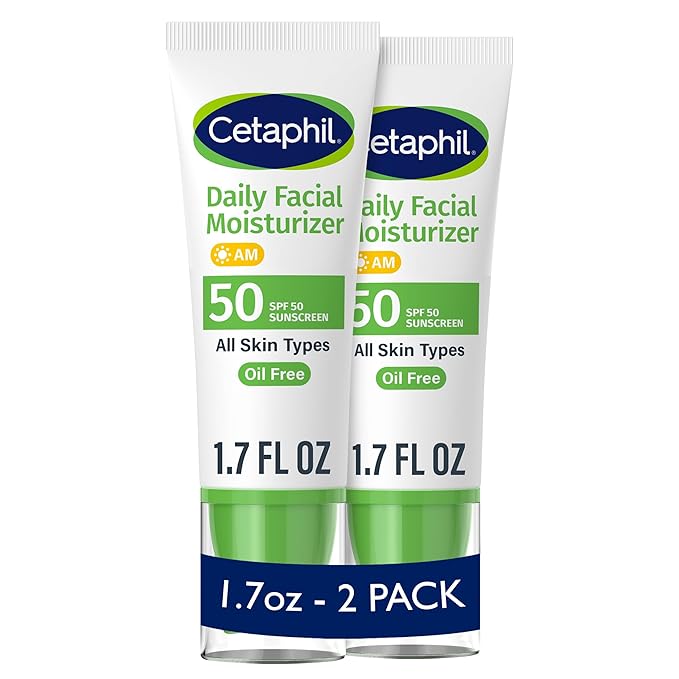 Cetaphil Daily Facial Moisturizer set SPF 50 - 2x 50ml