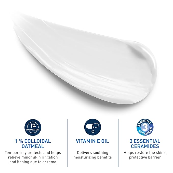 CeraVe - Crème anti-eczéma pour bébé - 142 g