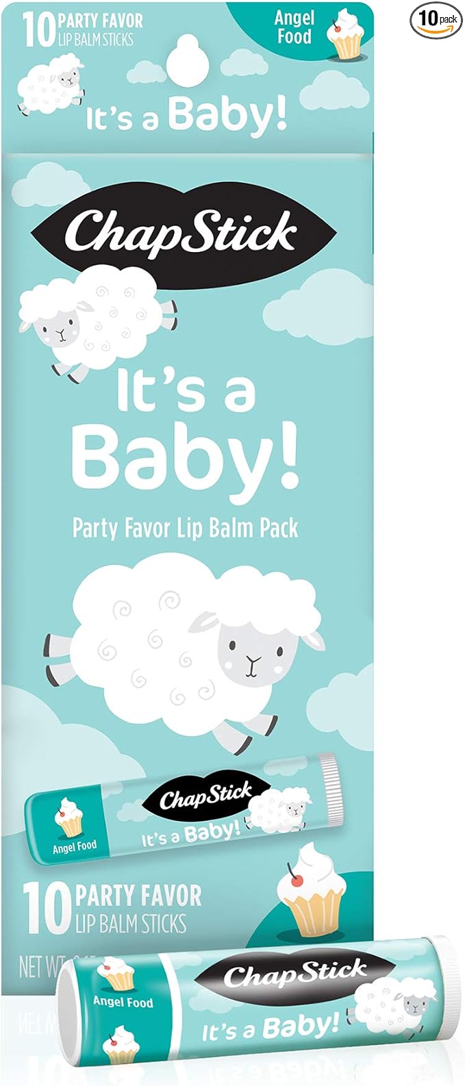 Chapstick Party Favor Lip Balm Gift Pack It's a Baby
