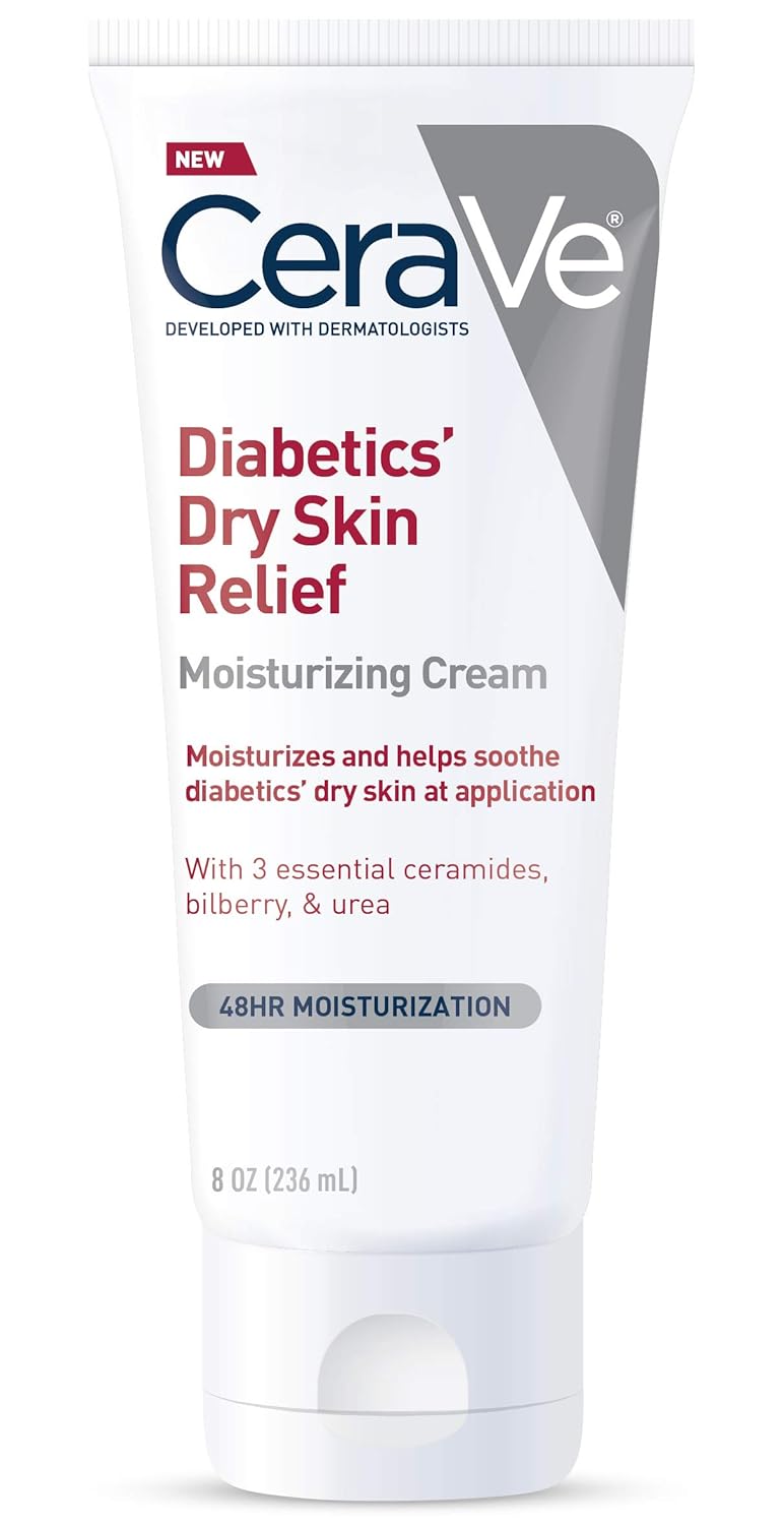 CeraVe Diabetics Dry Skin Relief Moisturizing Cream
