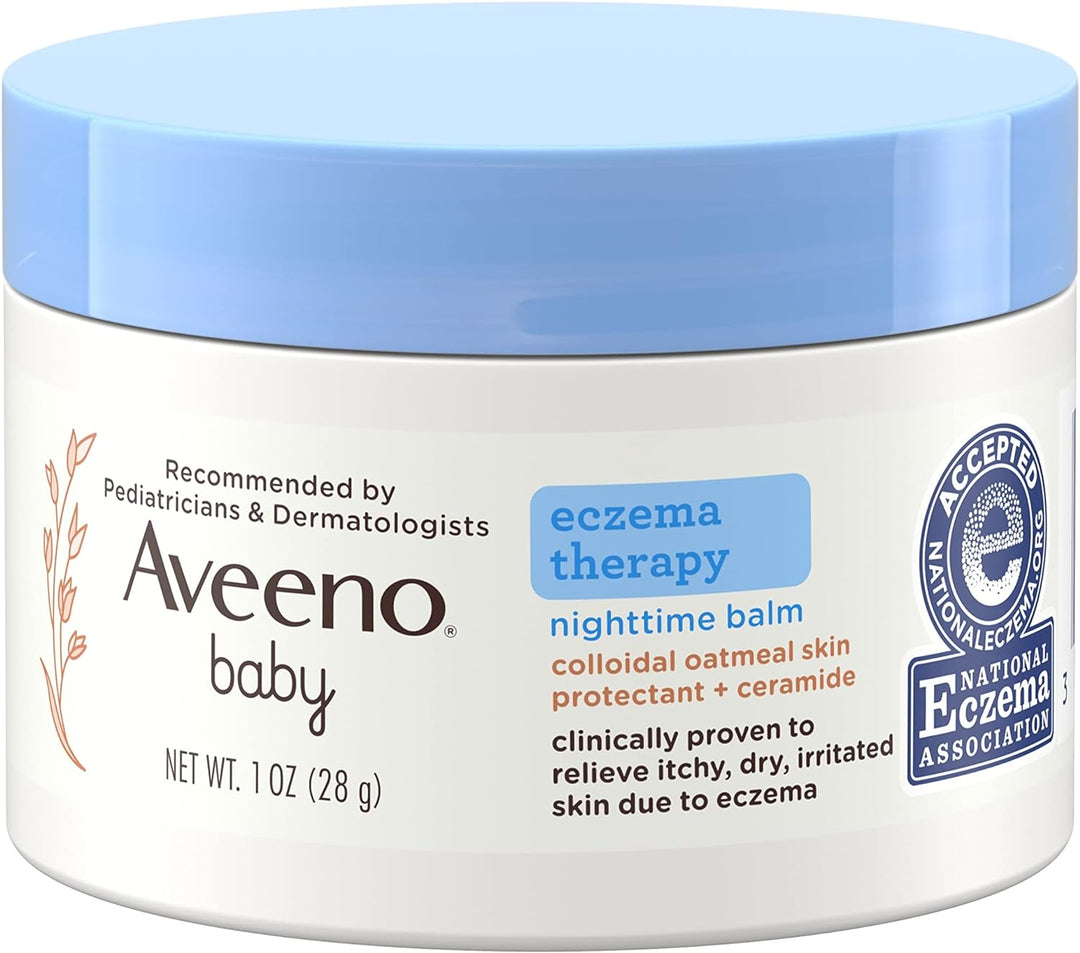 Aveeno Baby Eczema Therapy Nighttime Moisturizing Balm my