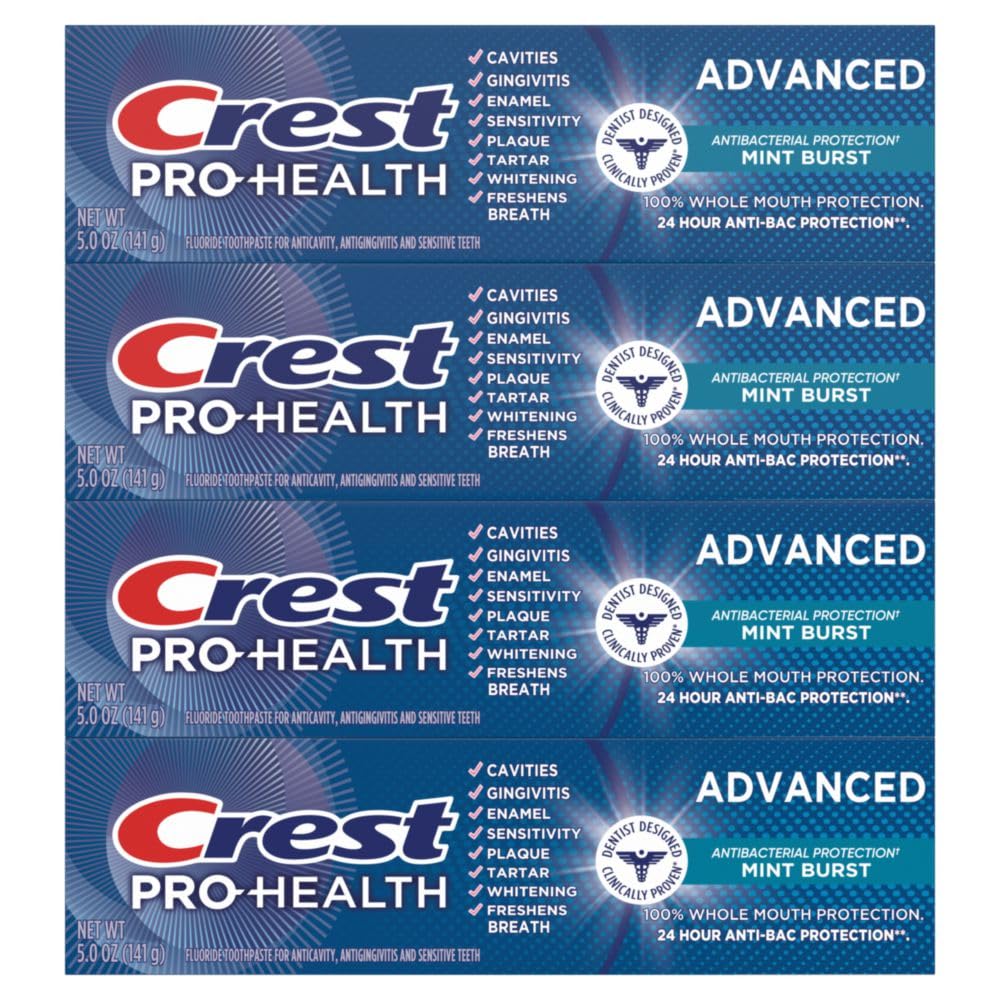 Crest Pro Health Advanced Antibacterial Protection Toothpaste set