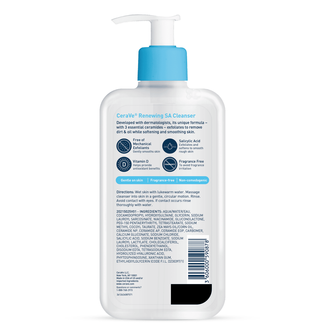 CeraVe - Nettoyant rénovateur SA - 355 ml