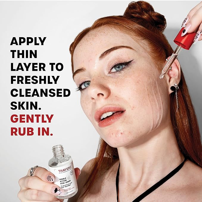 Thayers - Double Action Acne Serum with 2% Salicylic Acid and Niacinamide - 30ml