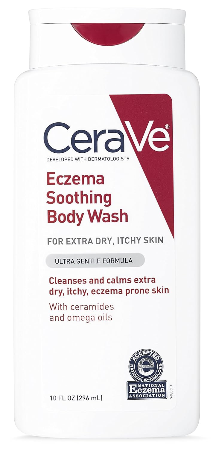 CeraVe Soothing Body Wash for Dry Skin - 296ml